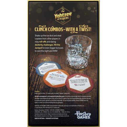 Hasbro Gaming: Yahtzee On the Rocks Dice Game