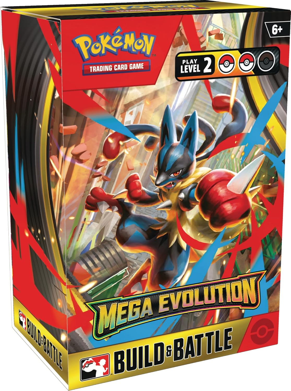 Inside, you’ll find: A 40-card ready-to-play deck, including 1 of 4 unique foil promo cards 4 Pokémon TCG: Mega Evolution booster packs A code card for Pokémon TCG Live