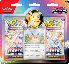 Give Your Collection a Boost! Expand your collection with a foil Pokemon TCG card featuring Eevee with a Pokemon Day 2025 logo! You also get a metallic coin, two booster packs from the special Pokemon TCG: Scarlet & Violet- Prismatic Evolutions expansion, and a code card for Pokemon TCG Live!