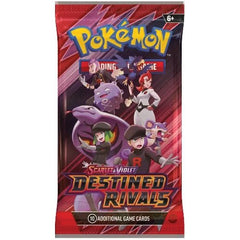 Each Scarlet & Violet— Destined Rivals booster Pack contains 10 Cards