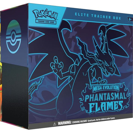 (PREORDER NOVEMBER 2025) Pokemon TCG Mega Evolutions Phantasmal Flames Elite Trainer Box