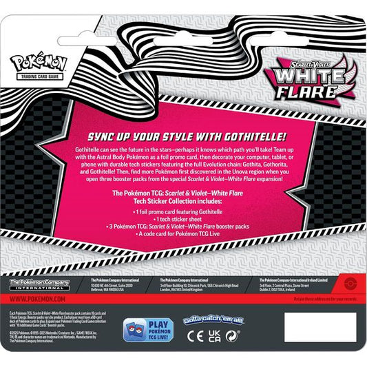 Pokemon Scarlet and Violet SV10.5 White Flare Tech Sticker Collection