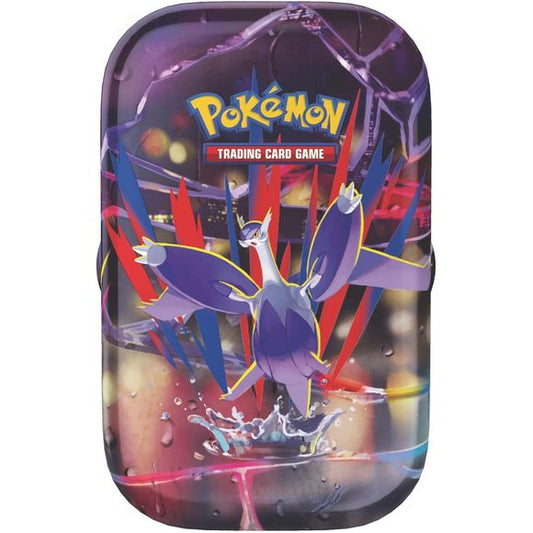 In this Pokémon TCG: Mega Heroes Mini Tin, you’ll find: 2 Pokémon TCG booster packs 1 sticker sheet A Pokémon art card showing the art from this Mini Tin—you can collect and combine all.

1x Mega Heroes Mini Tin