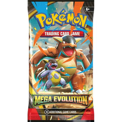 Striving to become stronger, Pokémon of all types are putting everything on the line to become Mega Evolution Pokémon ex! Harness the strong aura of Mega Lucario ex, embrace the overflowing power of Mega Gardevoir ex, and team up with more of these powerful Pokémon that boast devastating attacks and massive HP. But consider your strategy carefully—extra power brings extra risks! Choose your Pokémon partners and prepare for the biggest battles you’ve ever seen in the Pokémon TCG: Mega Evolution expansion!

1
