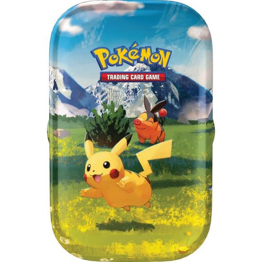 Release Date: 02/20/2026
Each mini tin comes with two booster packs, a metallic Pokemon coin, and “a Pokemon art card showing the art from this Mini Tin — you can collect and combine all ten!”