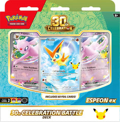 (PREORDER OCTOBER 2026) Pokemon TCG 30th Celebration 30C Battle Deck (1 Random)