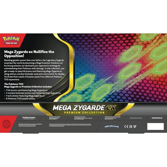 Pokemon TCG Mega Evolution - Mega Zygarde ex Premium Collection