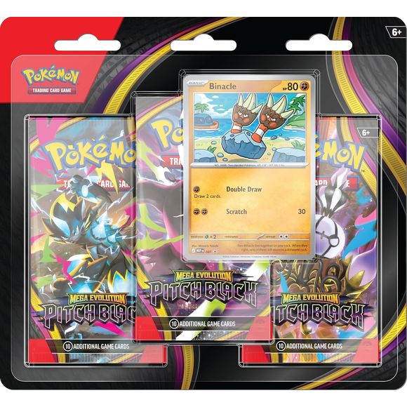 collectible pokemon trading card games mega evolutions 3pk blister Pokmon TCG Phantasmal Flames Series - 3-Pack Blister, Cards with Random Promo, Booster Sealed Box This set includes a special foil promo card Pokemon TCG Mega Evolution -