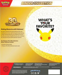 (PREORDER OCTOBER 2026) Pokemon TCG 30th Celebration 30C Binder Collection
