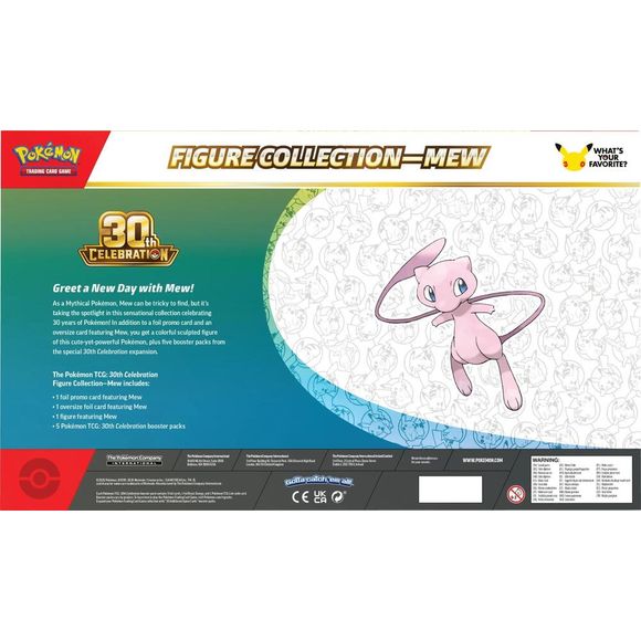 PREORDER NOVEMBER 2026) Pokemon TCG 30th Celebration 30C Figure Colle – Galactic Toys & Collectibles