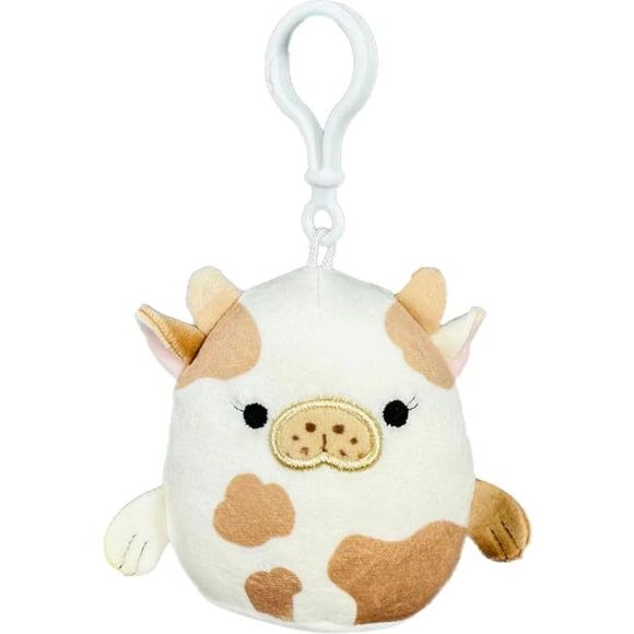 Squishmallow 3.5 in. Sea Cow Plush Clip  - Mopey | Galactic Toys & Collectibles