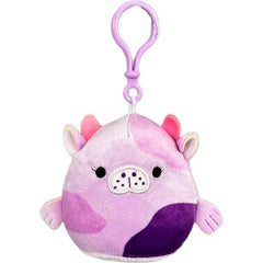 Squishmallow 3.5 in. Sea Cow Plush Clip  - Stasia | Galactic Toys & Collectibles