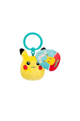 Add a collectible twist to licensed plush displays with this Squishmallows Pokémon 3.5 Inch Plush Clip-On Assortment. Featuring the signature Squishmallows softness paired with Pokémon-inspired style, these clip-on plush are made for backpacks, bags, and grab-and-go gifting.