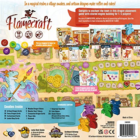 Lucky Duck Games: Flamecraft - Board Game