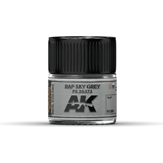 AK Interactive Real Color RAF Sky Grey 10ML Acrylic Hobby Paint Bottle | Galactic Toys & Collectibles