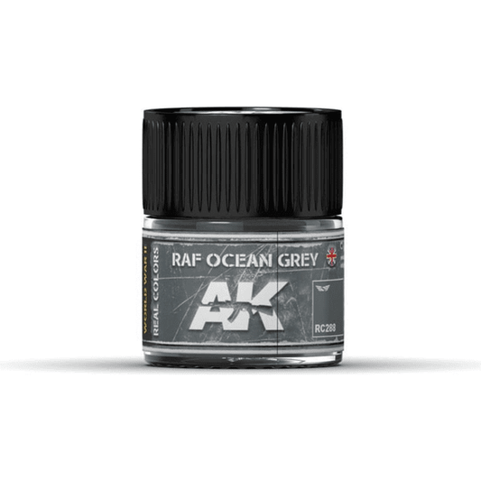 AK Interactive Real Color RAF Ocean Grey 10ML Acrylic Hobby Paint Bottle | Galactic Toys & Collectibles