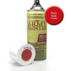 Army Painter PURE RED SPRAY PRIMER CAN | Galactic Toys & Collectibles