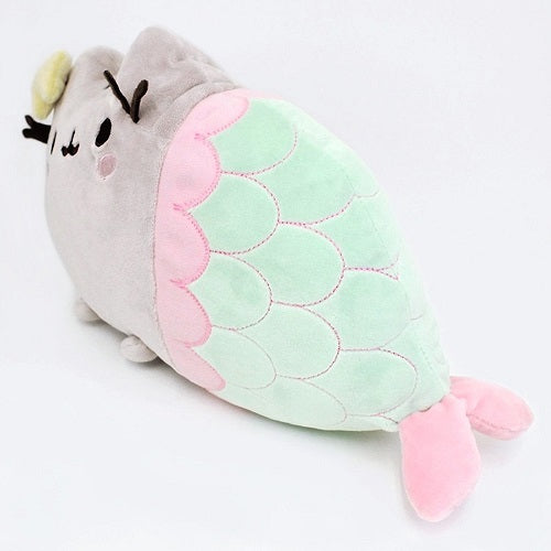 GUND: Pusheen Mermaid Pose Plush, 7.25 x 12 Inches | Galactic Toys & Collectibles