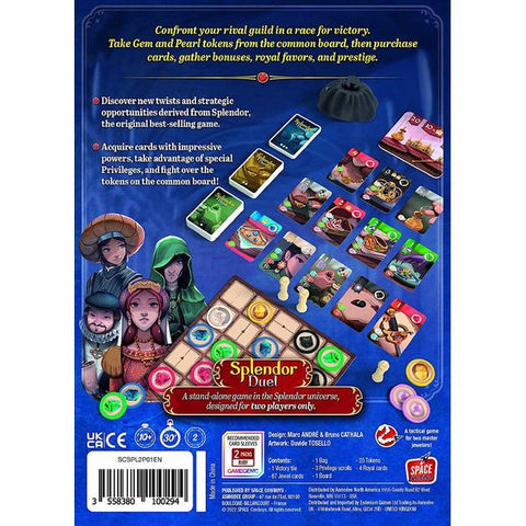 Space Cowboys: Splendor Duel - Board Game | Galactic Toys & Collectibles