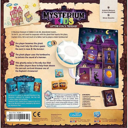 Libellud: Mysterium Kids: Captain Echo's Treasure Board Game