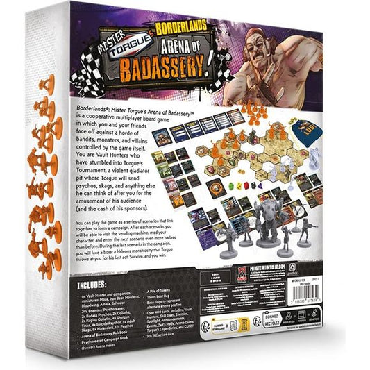 Monster Fight Club: Borderlands Mister Torgue's Arena of Badassery - Board Game