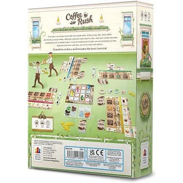 Korea Board Games: Coffee Rush | Galactic Toys & Collectibles