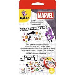 Zygomatic: ¡Encuéntralo! Marvel Emoji - Juego de Parejas Temático de Marvel