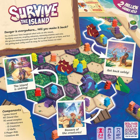 Zygomatic: Survive The Island - Board Game