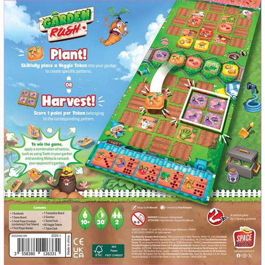 Space Cowboys: Garden Rush - Two Player Family Game