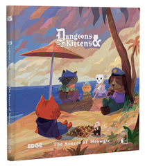 In The Source of Meowgic, the whimsical world of Dungeons & Kittens expands as players delve into the deepest mystery of their universe: where does meowgic come from? From the frozen woods of Cuddlewood to the mysterious ruins of a crashed space station, this expansion blends fantasy, science fiction, and post-apocalyptic elements. It is a journey of discovery where young feline adventurers will encounter legendary figures and witness the forces that shaped their world. The atmosphere shifts seamlessly from