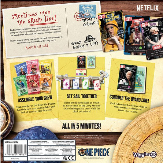 Asmodee: 5 Minute One Piece - Card Game