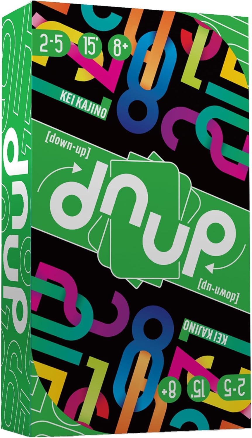 Be the first to clear your hand by choosing the right actions at the right time, while forcing your opponents to take their weakened combos back, rotated and ready to cause chaos! dnup is a fast-paced card game for 2 to 5 players, where every turn is a mix of clever plays, take-that twists, and the thrill of seeing cards spin back into your hand.