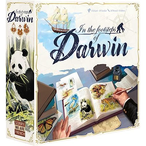 Sorry We Are French: In The Footsteps of Darwin - Board Game | Galactic Toys & Collectibles