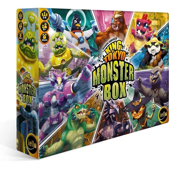 IELLO: King of Tokyo Monster Box Strategy Board Game | Galactic Toys & Collectibles