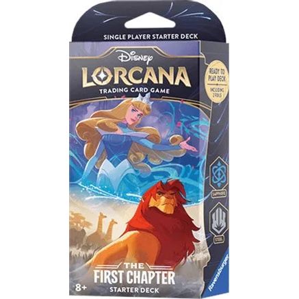 Disney Lorcana: The First Chapter Starter Deck - Sapphire and Steel | Galactic Toys & Collectibles