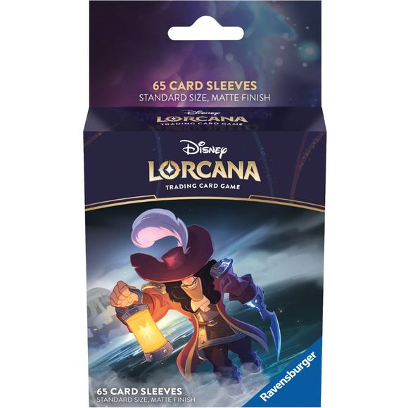 Disney Lorcana TCG: The First Chapter -  Captain Hook Sleeves (65-Pack) | Galactic Toys & Collectibles