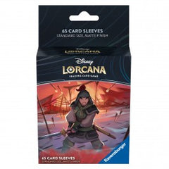 Disney Lorcana TCG: Rise of the Floodborn - Mulan Sleeves (65-Pack) | Galactic Toys & Collectibles
