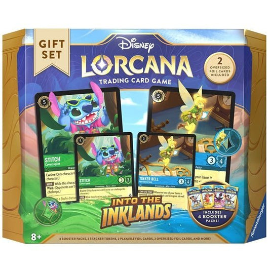 This set will change up your game with a brand-new element: location cards! Discover new landscapes as you venture across the Inklands in search of lore that was scattered by the recent flood. These locations add a whole new dimension of gameplay and a fresh new spin to every deck. One of the other thrilling aspects is the introduction of more beloved Disney properties, including DuckTales, TaleSpin, and Treasure Planet. You can send Disney's Kit Cloudkicker questing through the air on his airfoil, draw a s
