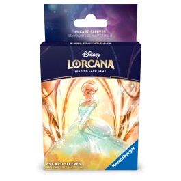 This product is a Presale item with an estimated shipping date of 3/21/2025.
Protect cards from wear and tear during play with card sleeves featuring card art for Disneys Cinderella. Each pack includes 65 matte-finish card sleeves.