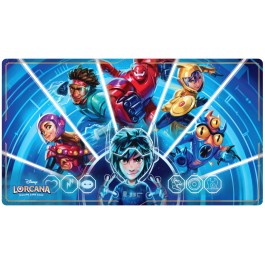 This product is a Presale item with an estimated shipping date of 3/21/2025.
Protect game cards during play and personalize play space with these stunning full-sized playmats, featuring Baymax and Hiro from Disney's Big Hero 6.