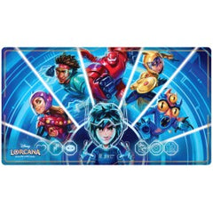 This product is a Presale item with an estimated shipping date of 3/21/2025.
Protect game cards during play and personalize play space with these stunning full-sized playmats, featuring Baymax and Hiro from Disney's Big Hero 6.