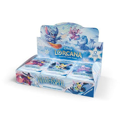 This product is a Presale item with an estimated shipping date of 2/20/2026
Each Disney Lorcana: Winterspell Booster Box contains 24 booster packs with each booster pack containing 12 cards.