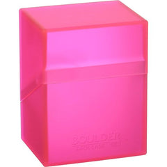 Ultimate Guard Boulder Deck Case 80+ Card Game, Rhodonite Pink, Small | Galactic Toys & Collectibles