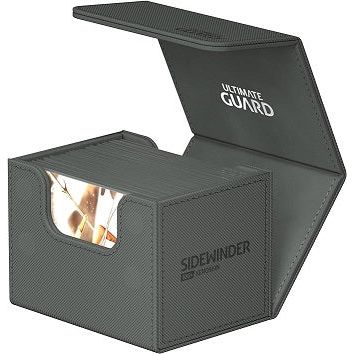Ultimate Guard Deck Case Sidewinder 100+ Monocolor Grey | Galactic Toys & Collectibles
