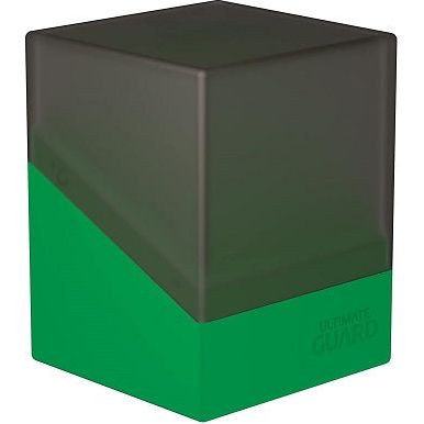 Ultimate Guard Boulder Synergy 100+ Deck Box - Black/Green | Galactic Toys & Collectibles