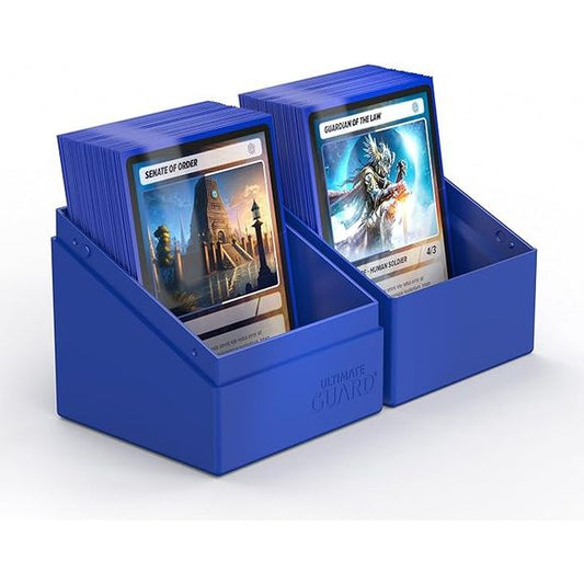 Ultimate Guard Boulder Solid Deck Case 100+ Card Game, Blue | Galactic Toys & Collectibles