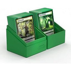 Ultimate Guard Boulder Solid Deck Case 100+ Card Game, Green | Galactic Toys & Collectibles
