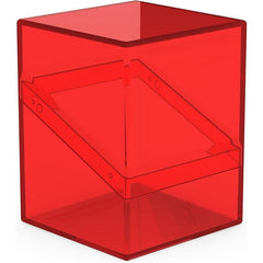 The legend is back in an all new look: with the transparent Boulder 100+ Clear, you'll always know exactly which cards are in your deck box. The Boulder 100+ Clear is a durable and reliable deck box with a secure closure. It can hold up to 100 double-sleeved or 120 single-sleeved cards from all popular trading card games like Magic: The Gathering, Pokemon, Lorcana, One Piece, or Yu-Gi-Oh!