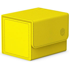Catch the ultimate summer vibes with Ultimate Guard's Sidewinder 100+ Xenoskin from the limited "Summer Edition 2025" in four vibrant new colors: Dandelion, Peach, Lime and Lagoon! The Sidewinder deck box features a resistant Xenoskin outer casing, quality microfiber inner lining, and a strong magnetic closure. Designed for up to 100 double-sleevd or 120 single-sleeved cards in Ultimate Guard Sleeves of trading card games like Magic: The Gathering, Pokemon, Lorcana, One Piece or Yu-Gi-Oh!