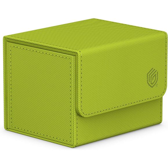 Catch the ultimate summer vibes with Ultimate Guard's Sidewinder 100+ Xenoskin from the limited "Summer Edition 2025" in four vibrant new colors: Dandelion, Peach, Lime and Lagoon! The Sidewinder deck box features a resistant Xenoskin outer casing, quality microfiber inner lining, and a strong magnetic closure. Designed for up to 100 double-sleevd or 120 single-sleeved cards in Ultimate Guard Sleeves of trading card games like Magic: The Gathering, Pokemon, Lorcana, One Piece or Yu-Gi-Oh!